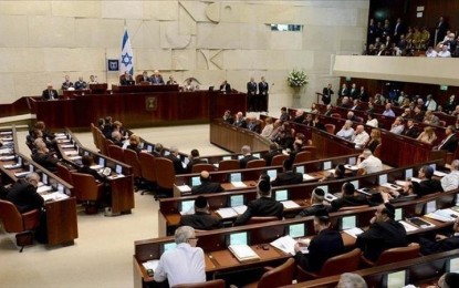 "الكنيست" تصوت اليوم على مشروع "قانون ضم الضفة"
